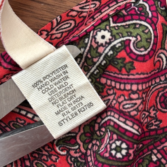 RAGA PAISLEY CROPPED WRAP TOP - Picture 6 of 6